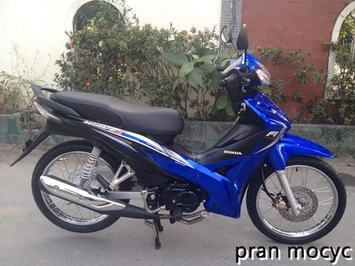 ขายwave110iสีน้ำเงินดำ ปี2014(สตาร์ทเท้า)ไมล์7,xxxโล