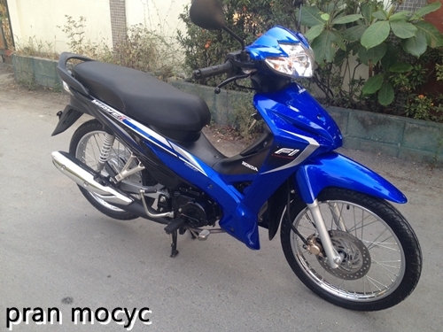 ขายwave110iสีน้ำเงินดำ ปี2014(สตาร์ทเท้า)ไมล์7,xxxโล