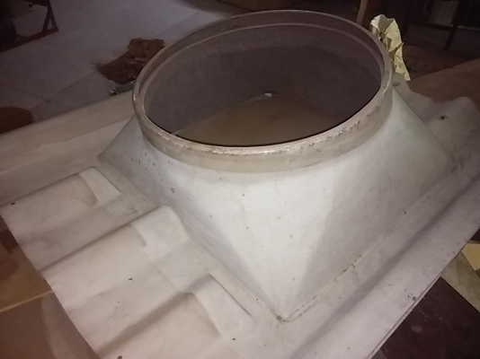 ขายลูกหมุนระบายอากาศพร้อมฐานรองแบบลอนคู่2ชุด