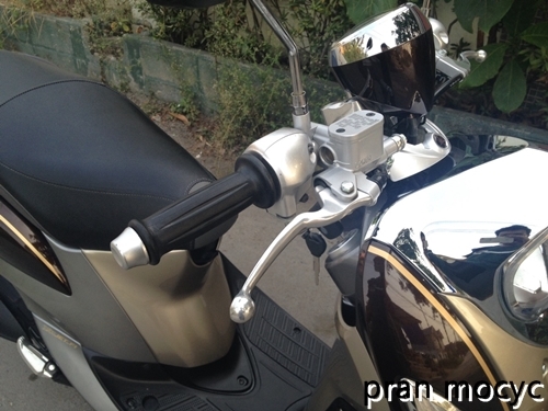 ขายALL NEW fino fiสีน้ำตาลทอง ตัว TOP ปี2014 ไมล์2000โล(รถ3เดือน)