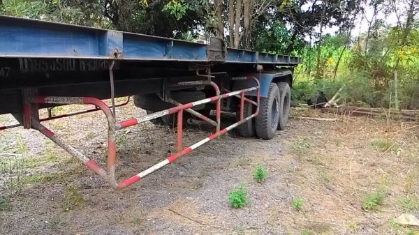 หาง 2เพลา พื้นเรียบเหล็ก 12 เมตร ครับ พร้อมใช้งานสภาพสวย สนใจสอบถามก่อนได้ครับ 0918070020 เอ็กซ์ครับ ราคาถูก มากครับ สอบถามก่อนได้ครับ