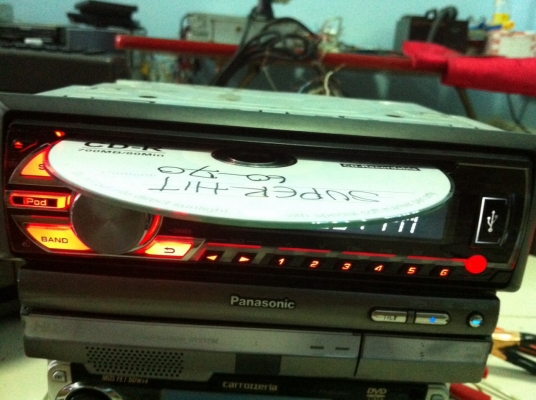 Pioneer DEH-2550UI MP3 CD USB IPOD FMคลื่น AUX ปรี้เอ้า 2 ชุด สภาพสวย มือ2