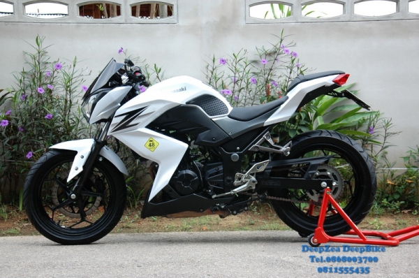 ขาย Kawasaki Z250 ปี 2013 ของแต่งเต็ม เอกสารพร้อมโอน
