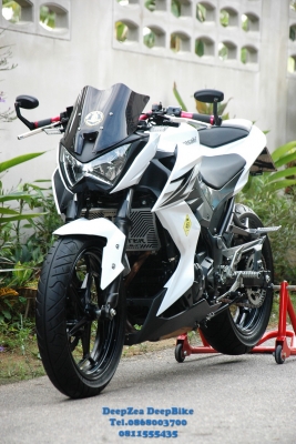 ขาย Kawasaki Z250 ปี 2013 ของแต่งเต็ม เอกสารพร้อมโอน