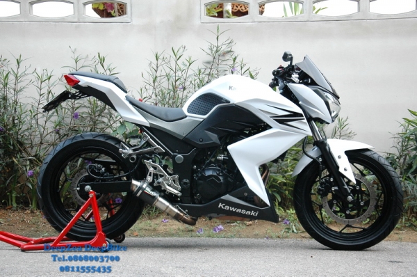 ขาย Kawasaki Z250 ปี 2013 ของแต่งเต็ม เอกสารพร้อมโอน
