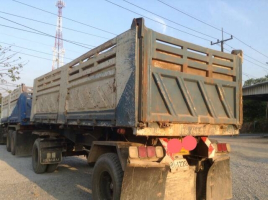 ISUZU DAGA 270แรงม้า แม่ลูกปี45 ลูกดั้มพ์สองคานปี43 รถคัทซีสวย เครื่องดี พร้อมใช้งาน ราคาต่อรองได้ 087-2976734 095-0403929