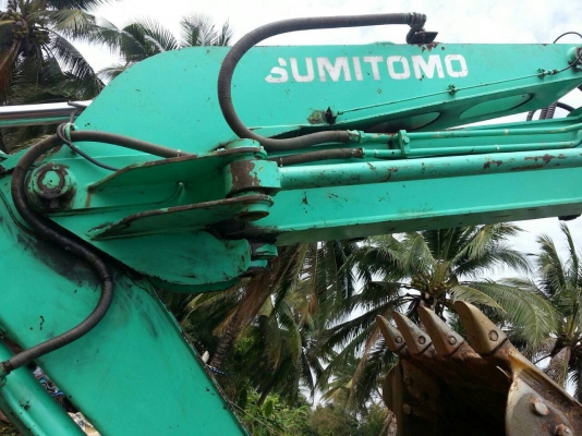 ขายรถแบคโฮซูมิโตโมsh75uuเก่านอก2เดือนครับ