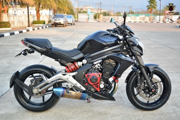 KAWASAKI ER6N 650CC ระบบ ABS รุ่นปี 2012 ของแต่งท่วมคัน ทะเบียน 199,000 -