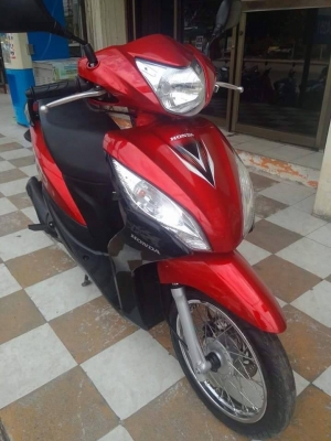 ลายใหม่ล่าสุด New Spacy i ปี 2556 รุ่นสีทูโทน สีแดงดำ รถสวยมากๆ