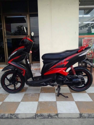 Yamaha Mio 125 i GTX(ล้อแม็กซ์แท้)ตัวท๊อป รถสวยเท่ห์ เป็นหัวฉีดประหยัดน้ำมัน
