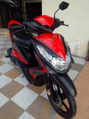 Yamaha Mio 125 i GTX(ล้อแม็กซ์แท้)ตัวท๊อป รถสวยเท่ห์ เป็นหัวฉีดประหยัดน้ำมัน