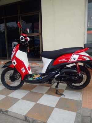 Yamaha Fino FI ปี 2557 ลาย Sport รถสวยมากๆ สวยสดใส รุ่นใหม่ล่าสุด Yamaha Fino FI ปี 2557 ลาย Sport รถสวยมากๆ สวยสดใส รุ่นใหม่ล่าสุด