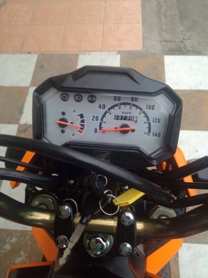 Honda Zoomer X ปี 2556 รุ่นใหม่ล่าสุด สีส้ม เทรนสีใหม่ รถอย่างสวย ประหยัดน้ำมัน