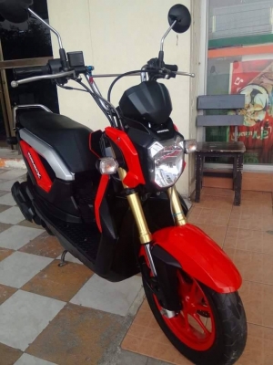 Honda Zoomer X ปี 2556 สีแดง รถสวยเว่อร์มากๆ ขับดีสุดๆ