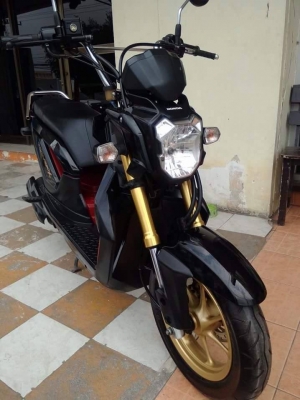 รุ่นใหม่ล่าสุดHonda Zoomer X ปี 2556 ตัว TOP คอมบายเบรค รถสวยเท่ห์สุดๆ