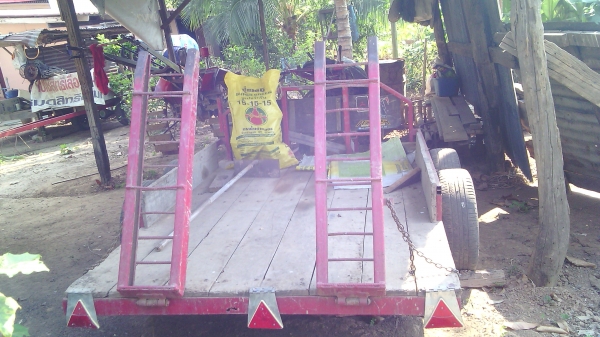 ขายเครื่อง ET110 แรง+โครงสยาม KUBOTA เกียร์กลาง พร้อมกระบะลาก