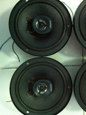 ชุดลำโพง 2ทาง หน้า หลัง 4ดอก Gathers GS-3656เคฟล่า สภาพสวย มือ2 ญี่ปุ่น