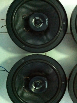 ชุดลำโพง หน้า หลัง 4ดอก Gathers GS-3676 GS-3656 เคฟล่า สภาพสวย มือ2 ญี่ปุ่น