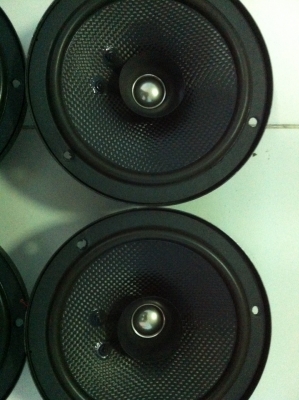 ชุดลำโพง หน้า หลัง 4ดอก Gathers GS-3676 GS-3656 เคฟล่า สภาพสวย มือ2 ญี่ปุ่น