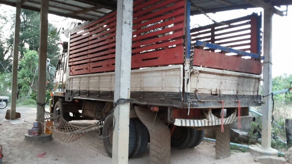 ***ขายแล้วครับขอบคุณ Truck2hand ขาย MITSUBISHI FUSO-165 6ล้อดั้มเกษตร FUSO FK455F-A 6D14-165HP รถห้างแท้ เครื่องเดิม เกียร์เดิม เครื่องฟิตมาใหม่ แน่นๆแรงดี 6เกียร์ถอย เกียร์ดี ไม่หลุด ช่วงล่างเดิม ใหญ่ คัสซีเก็บงานมาแล้ว สภาพโอเค มี ฝั