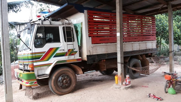 ***ขายแล้วครับขอบคุณ Truck2hand ขาย MITSUBISHI FUSO-165 6ล้อดั้มเกษตร FUSO FK455F-A 6D14-165HP รถห้างแท้ เครื่องเดิม เกียร์เดิม เครื่องฟิตมาใหม่ แน่นๆแรงดี 6เกียร์ถอย เกียร์ดี ไม่หลุด ช่วงล่างเดิม ใหญ่ คัสซีเก็บงานมาแล้ว สภาพโอเค มี ฝั