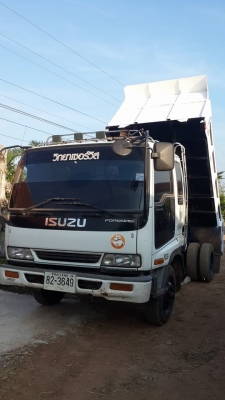 ขาย6ล้อดัมพ์ อีซูซุDECA195 6HE1 แชชซีสวยFRR ดัมพ์5คิว แอร์เย็น พ.เพาเวอร์เบรคทิ๊ฟฟี่ สภาพพร้อมลุยงาน เฟืองท้ายFBR