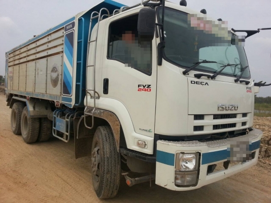 รถอีซูซุ 10 ล้อดั้ม FVZ 240 แรงม้า. ปี 55  ( มีขาย 10 คัน.)  ( รถวิ่ง  4x,xxx - 5x,xxx กว่า กม. )     สนใจติดต่อ 081 - 6079515