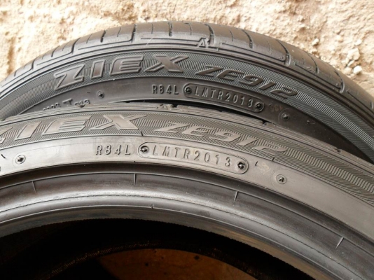 ยางแก้มเตี้ยขอบ17 ฟอลเคน205-45 R17ลงพื้นปลายปี13(2เส้น 2,200บ)ดอกหนา