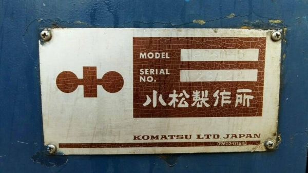 ขายKomatsu Pc60-5 รถสวยพร้อมใช้