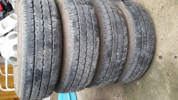 ขายกะทะ 6รูขอบ15 พร้อมยางชุดละ8500