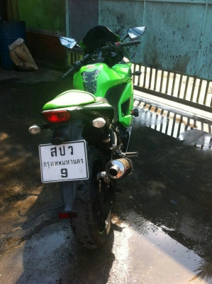 Kawasaki Ninja 250cc. ปี2010 รถพร้อมใช้รถวิ่งน้อย