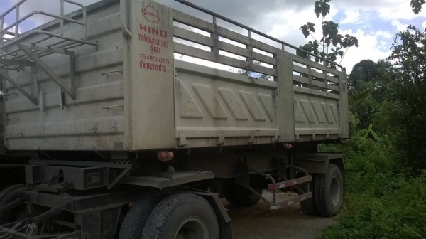 ขายรถพ่วงดั้มisuzu นางฟ้า240แรง หางสามิตรปี54ขายพ่วงละ1300000