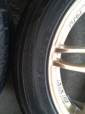 ขายล้อ mr2 แท้ ขอบ17" 8*9