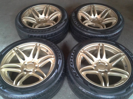 ขายล้อ mr2 แท้ ขอบ17" 8*9