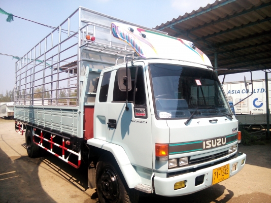 6 ล้อใหญ่  ISUZU  ROCKY  FRR  160 แรงม้า  * ยาว 7.20 ม. * รถสภาพร้อมใช้งาน * รถห้างแท้ * มีเล่มพร้อมโอน *