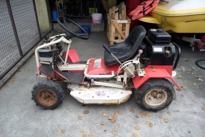 ขาย รถตัดหญ้าแบบนั่งขับ KAWASAKI FC290 เก่าญี่ปุ่น พร้อมใช้งาน ราคา 48,000
