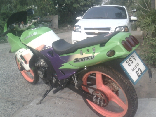 ขายkawasakiเซอปิโก้  150  เล่มเขียวทะเบียนเต๊ม  17500