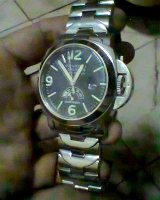 ขายนาฬิกา ออโต้ สถาพดีเดินดี หนักมาก เลนกระจก