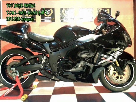 T&amp;T BIKE RAMA2 ขายด่วนๆ 179000  HAYABUSA GSXR1300 ปี2005 สเปคเมกา ไม่มีตัดรอบ มาพร้อมท่อเสียงโหดๆ1คู่งานนอก