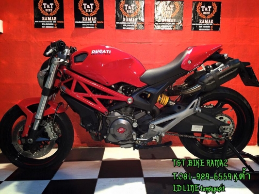 T&amp;T BIKE RAMA2 ราคาเบาๆ 319000 DUCATI M795 ABS ปี2013 วิ่งน้อย2XXXโล