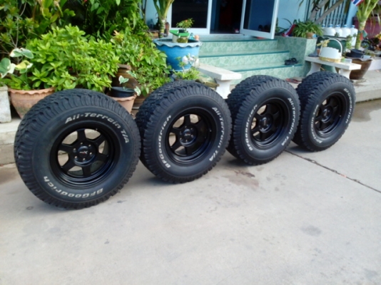 ขายล้อ TE37x 16x8 ออฟ 20 BF all 265/75/16สวยๆๆครับ