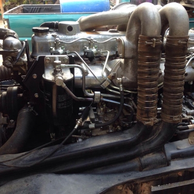 ขายรถสิบล้อ มิสซูบิชิ M6 260แรงปี 52ดั้มสามมิตร มีระบบลากพ่วง สภาพพร้อมใช้งาน