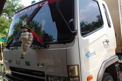 ขายรถสิบล้อ มิสซูบิชิ M6 260แรงปี 52ดั้มสามมิตร มีระบบลากพ่วง สภาพพร้อมใช้งาน