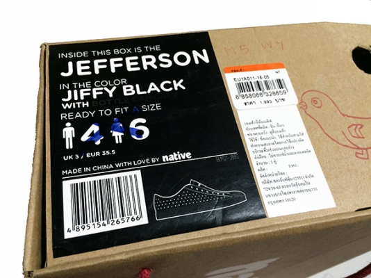 Native Shoes Jefferson