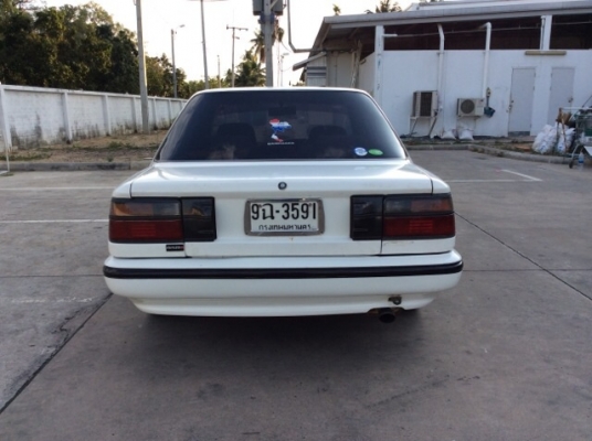 ขายรถโตโยต้า โคโรล่า ปี89 เครื่อง1.6 หัวฉีด เกียร์ออโต้ เพาเวอร์ กระจกไฟฟ้า ภายในสวยๆเดิมๆ แอร์เย็นฉ่ำ เครื่องเสียง1ชุด ตัวถังบางเดิมๆสวยไม่มีชน สีเต็มเงา แม็ก15" รถขับดีมาก พร้อมใช้ ภาษีปี59 ขายถูกๆครับ