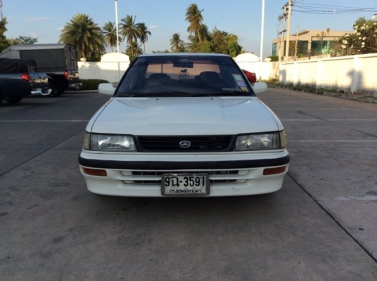 ขายรถโตโยต้า โคโรล่า ปี89 เครื่อง1.6 หัวฉีด เกียร์ออโต้ เพาเวอร์ กระจกไฟฟ้า ภายในสวยๆเดิมๆ แอร์เย็นฉ่ำ เครื่องเสียง1ชุด ตัวถังบางเดิมๆสวยไม่มีชน สีเต็มเงา แม็ก15" รถขับดีมาก พร้อมใช้ ภาษีปี59 ขายถูกๆครับ