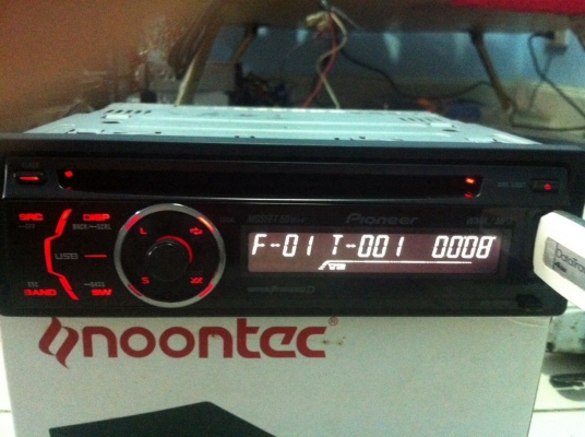 Pioneer DEH-3050UB MP3 USB AUX FMคลื่นไทย ปรีเอ้า2ชุด มือ2 สภาพสวย