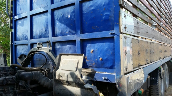 รถอีซูซุ 10 ล้อ หลังถนน FVM 32 M - R  195 แรงม้า. ปี 38  สนใจติดต่อ  081 - 6079515