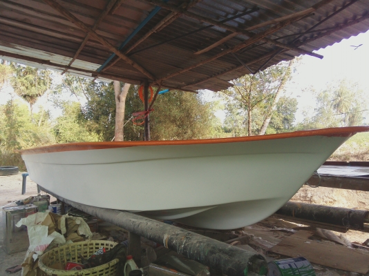 เรือไฟเบอร์ 14ฟุต กว้าง1.50เมตร สูง50ซม