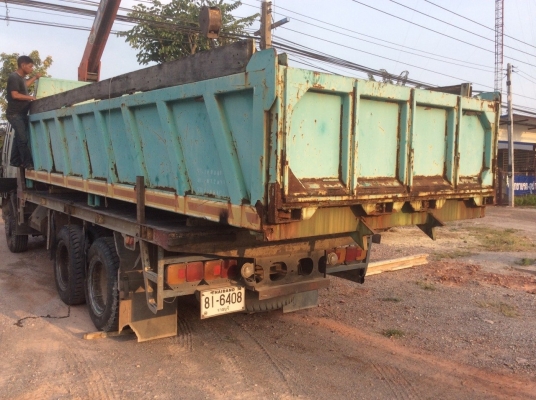 กระบะ10ล้อ(ดั๊มเหล็ก) อุปกรณ์ครบ ขนาด 0.84/2.5/6.0 เนื้อเหล็กสวย ไม่ผุ ถอดลงจาก มิตซูไอหลง ขาย130,000 บาท (ศุภากร 081-4252943)